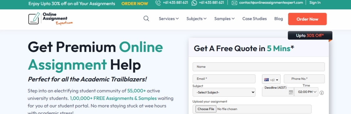 online assignment expert Cover Image