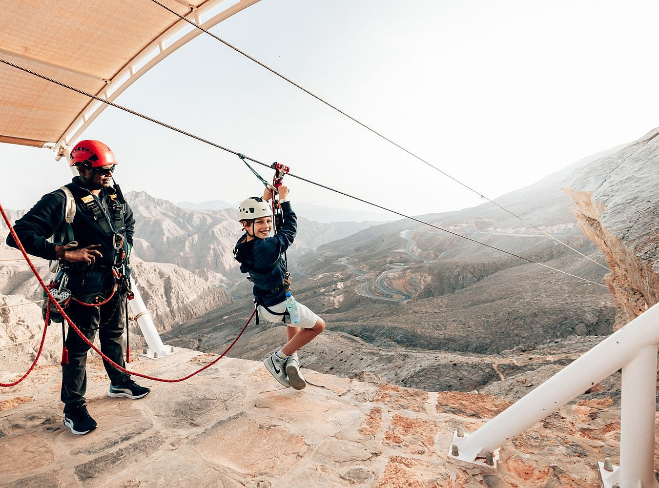 Jais Zipline Combo tickets booking online | Things todo in RAK