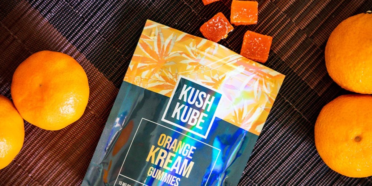 Orange CBD gummies