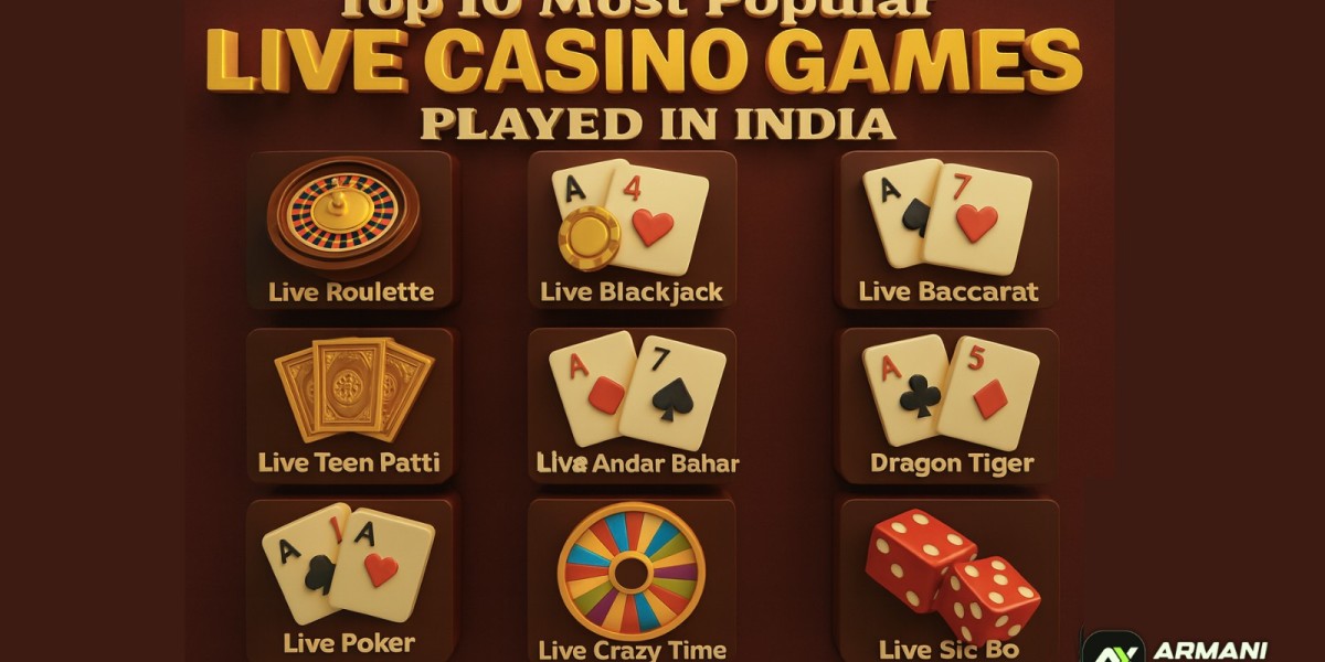 Top 10 Most Popular Live Casino Games Played in India