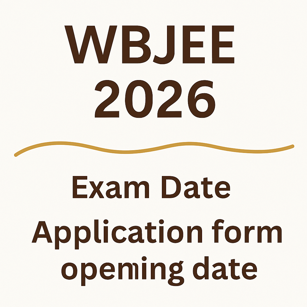 WBJEE 2026 Exam Date