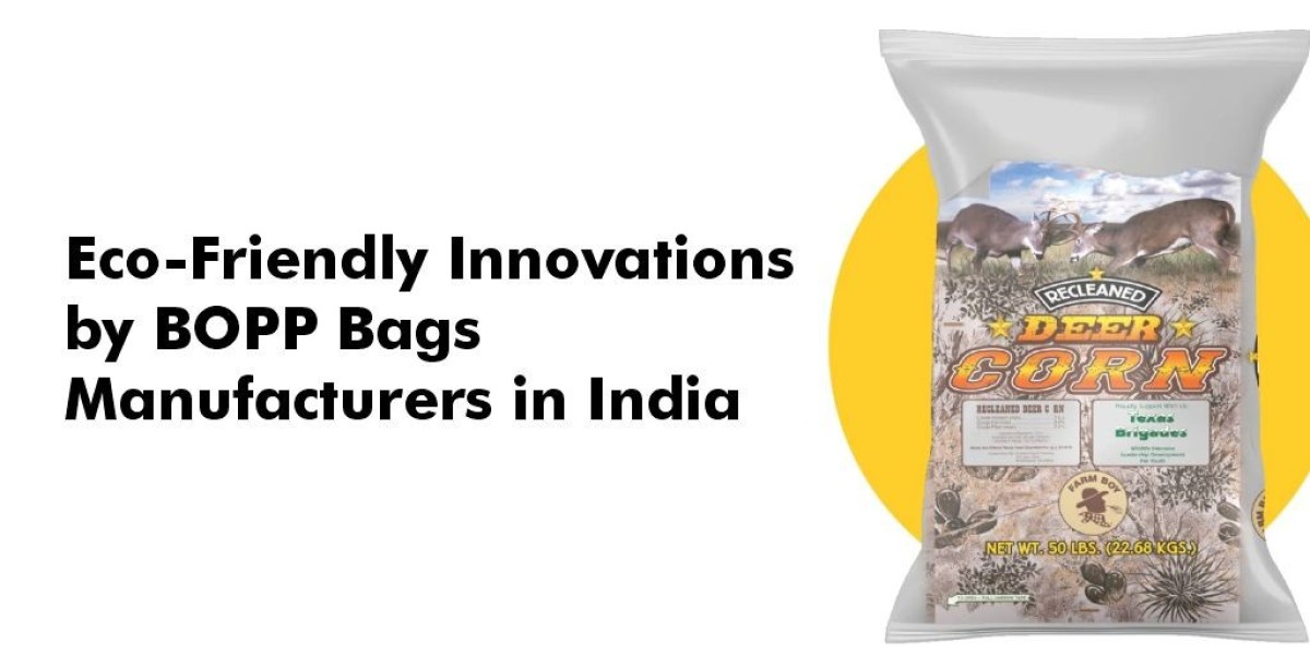 Eco-Friendly Innovations by BOPP Bags Manufacturers in India