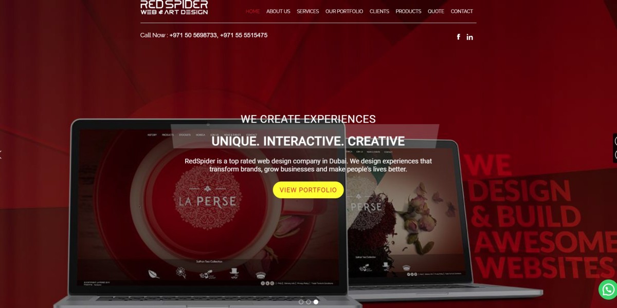 Real Estate Website Design in Dubai: RedSpider Web & Art Design Creating User-Friendly Property Portals