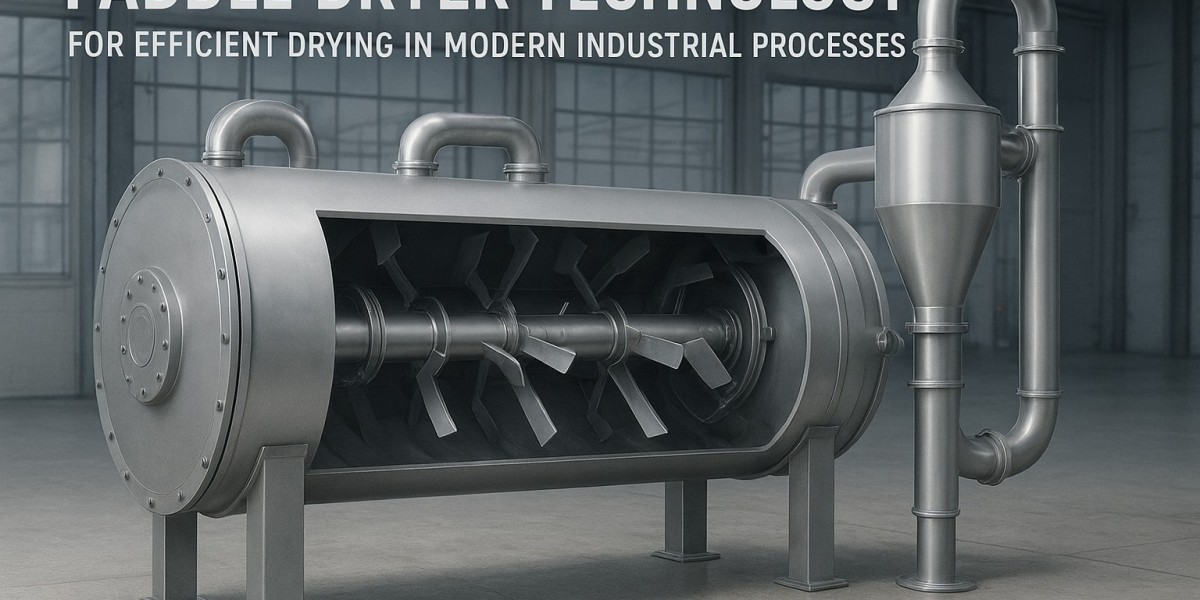 Paddle Dryer Technology for Efficient Drying in Modern Industrial Processes