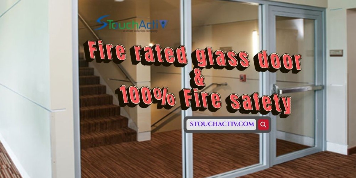 Fire rated glass and door 100% Fire safety