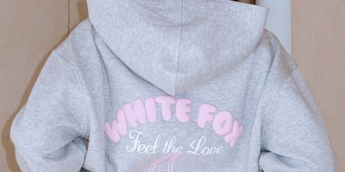 White Fox Hoodie Casual Chic Style
