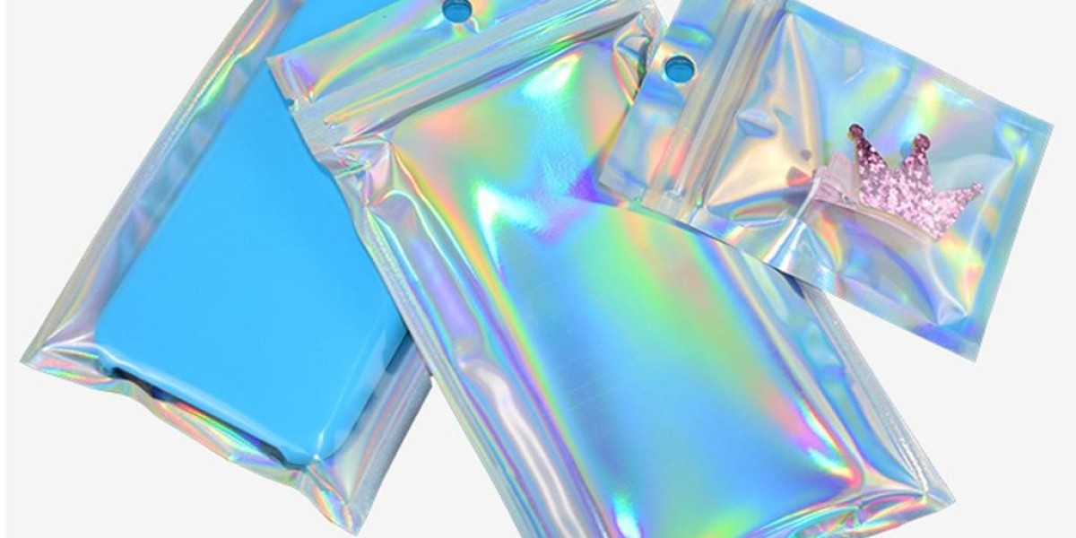 Holographic Mylar Bags for Modern Brands