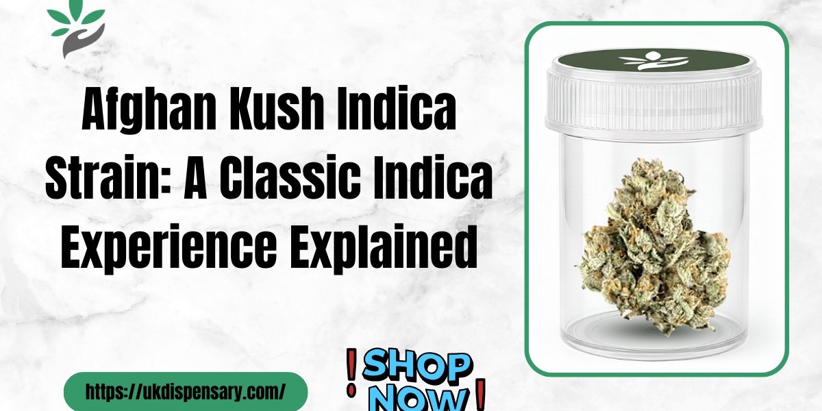 Afghan Kush Indica Strain Guide | Origin, Profile & User Insights – UKdispensary