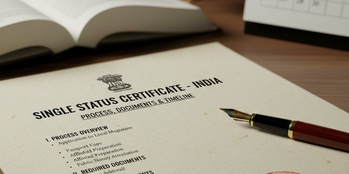 Single Status Certificate in India: Process, Documents & Timeline Explained