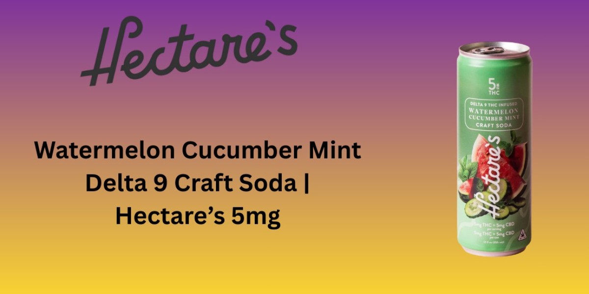 Watermelon Cucumber Mint Delta 9 Soda | Buy THC Drinks Online