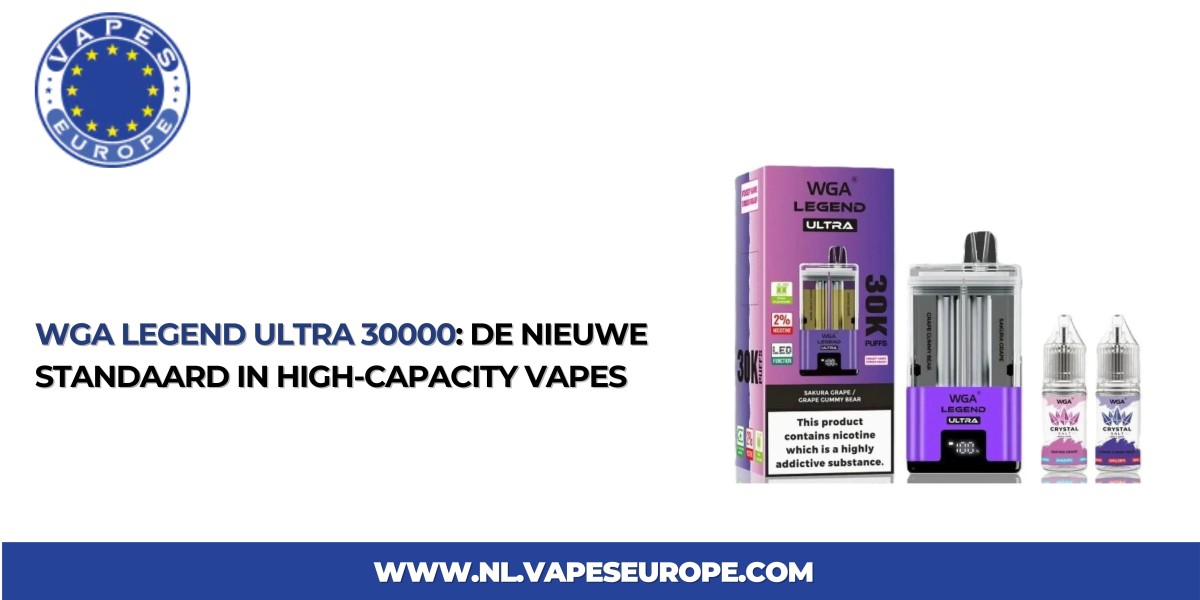 WGA Legend Ultra 30000: De Nieuwe Standaard in High-Capacity Vapes