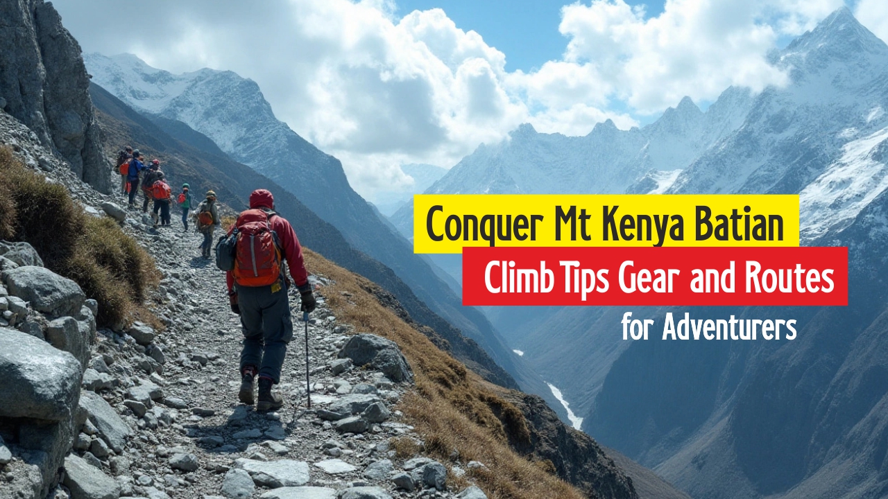 Conquer Mt Kenya Batian Climb Tips, Gear & Routes Guide