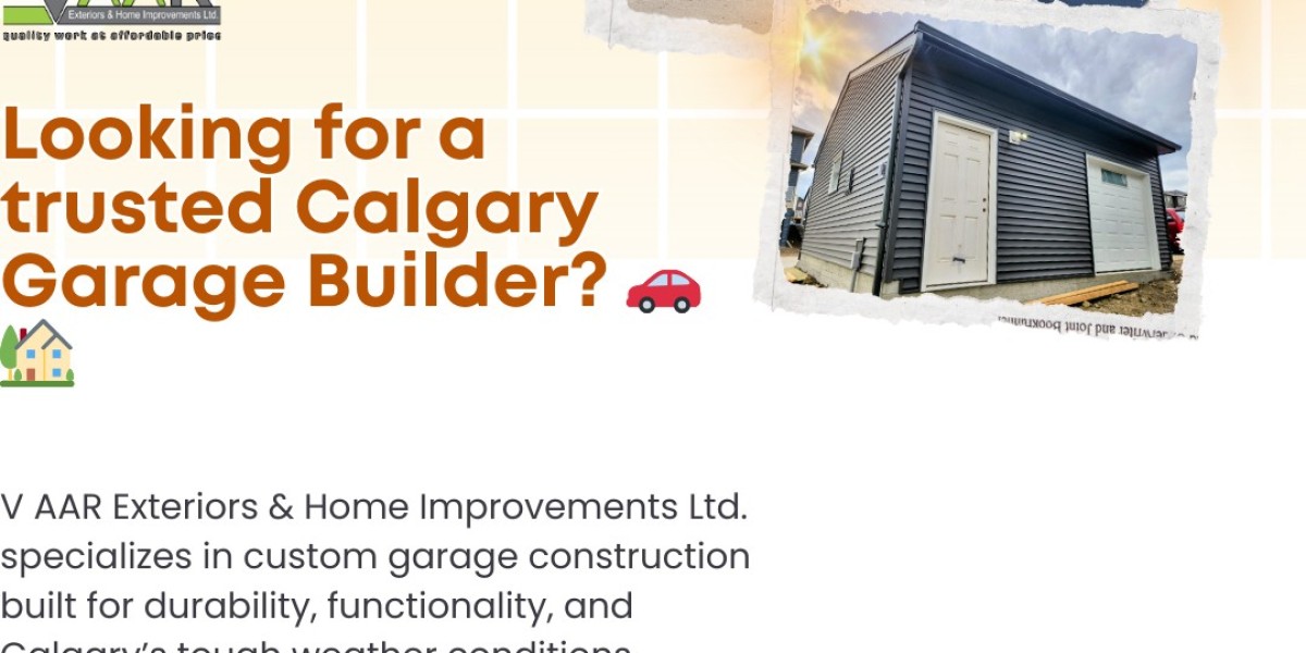 Garage Builder in Calgary – V AAR Exteriors & Home Improvements Ltd
